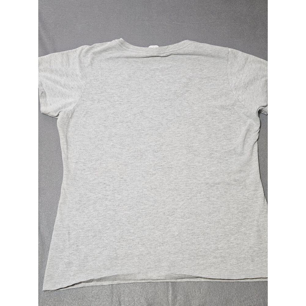 Vtg Official Nintendo Shirt Womens Extra Large Gray Mushroom Mystery Box V Neck - Picture 8 of 8